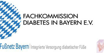 Logo FKDB und Fußnetz Bayern